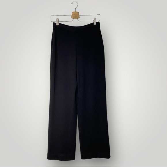 ST.JOHN  Santana Knit Pants Black Sz 6 - Picture 4 of 9